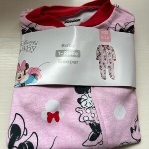 Disney Baby Pink Minnie Mouse Pajamas